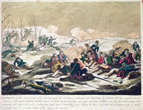 Retreat from Moscow, engraved by J. Hassell by English School