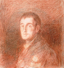 Study for an equestrian portrait of the Duke of Wellington c.1812 by Francisco Jose de Goya y Lucientes