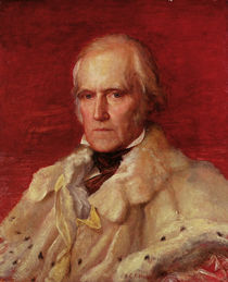Portrait of Stratford Canning von George Frederick Watts