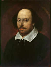 Portrait of William Shakespeare c.1610 by John Taylor