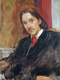 Portrait of Robert Louis Stevenson 1886 von William Blake Richmond