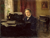 Portrait of Composer Anton Rubinstein von Michail Michailovich Yarowoy