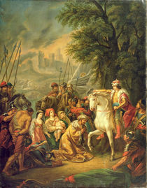 Tsar Ivan IV Conquering Kazan in 1552 von Grigoriy Ivanovich Ugryumov