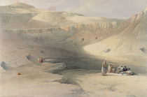 Entrance to the Valley of the Kings von David Roberts