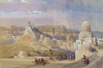 The Citadel of Cairo, Residence of Mehmet Ali von David Roberts