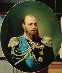 Emperor Alexander III von Andrey Nikolayevich Shilder