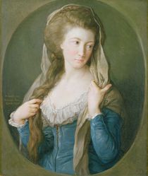 Portrait of a Woman, traditionally identified as Margaret Stuart by Pompeo Girolamo Batoni