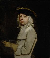 Portrait of the Artist von Jonathan the Elder Richardson