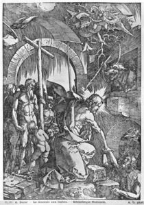 The descent of Christ into Limbo by Albrecht Dürer