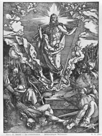 Resurrection, from 'The Great Passion' series von Albrecht Dürer