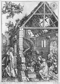 The Nativity, from the 'Life of the Virgin' series von Albrecht Dürer