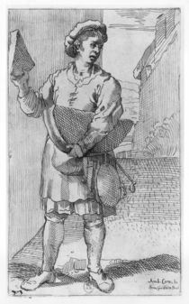 The Parmesan cheese Seller by Annibale Carracci