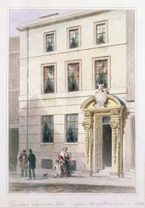 The New Front of Painter Stainers Hall by Thomas Hosmer Shepherd