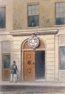 The Entrance to Tallow Chandler's Hall by Thomas Hosmer Shepherd