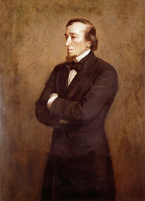 Portrait of Benjamin Disraeli Earl of Beaconsfield by John Everett Millais