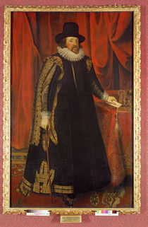 Sir Francis Bacon Viscount of St. Albans von Paul van Somer