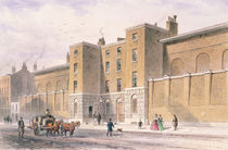 Whitecross Street Prison, 1850 by Thomas Hosmer Shepherd