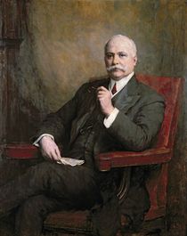 Portrait of Sir Edward Hopkinson Holden First Baronet 1911 by Walter William Ouless
