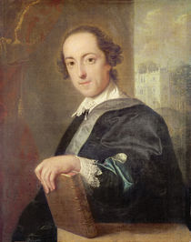 Portrait of Horatio Walpole von John Giles Eckhardt