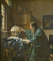 The Astronomer, 1668 by Jan Vermeer