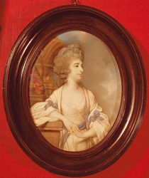 Portrait of Sarah Siddons 1783 by Richard Crosse