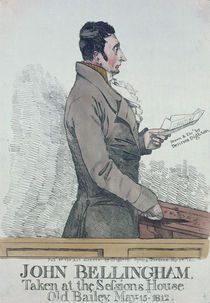 Portrait of John Bellingham 1812 von Denis Dighton