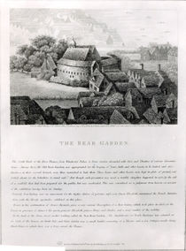 Bear Garden, 1647 von Wenceslaus Hollar