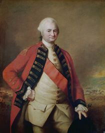 Portrait of Robert Clive 1st Baron Clive von Nathaniel Dance-Holland