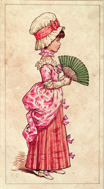 Illustration for 'St. Valentine's Day' by Kate Greenaway