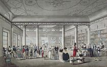 Hall's Library at Margate, 1789 by Thomas Malton