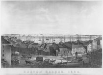Boston Harbour, 1854 von American School