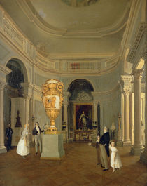 The Oval Hall of the Old Hermitage by Karl Pavlovich Beggrov
