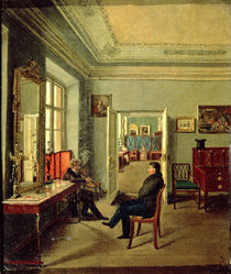 In the Room, 1834 by Michail Fyodorovich Davydov