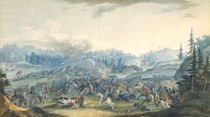 A scene from the Russian-Turkish War von Gavril Sergeyevich Sergeyev