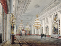 The Great Hall, Winter Palace von Vasili Semenovich Sadovnikov