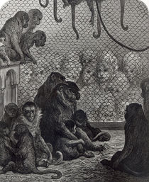 'London' Monkeys by Gustave Dore