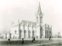 Trinity church, Port of Spain von Eugene Ciceri