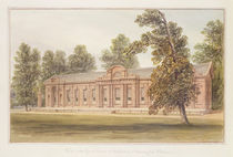 The Orangery or Greenhouse in the Garden of Kensington Palace by John Edmund Buckley