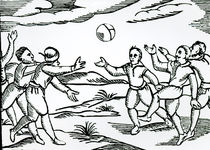 Elizabethan Football by English School