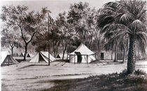 Lord Wolseley's Camp at Korti by English School