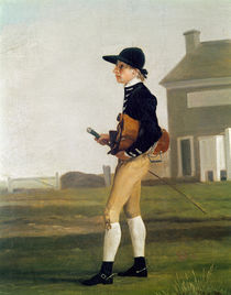 Portrait of a Young Jockey von George Stubbs