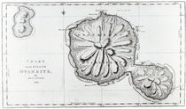 Chart of the Island Otaheite von J. Cook