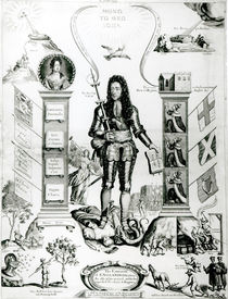 The Emblem of England, October 1690 von English School