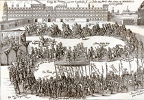 Entry of Prince Charles I into Madrid by German School