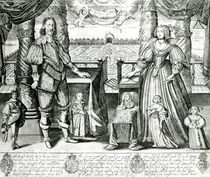 Family Portrait of Charles I von English School