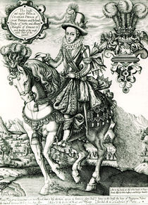 Portrait of Charles I as a Prince von English School