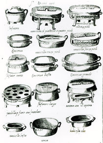 Various Cooking Vessels, 1570 von Italian School