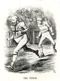 The Finish, from 'Punch or The London Charivari' by English School