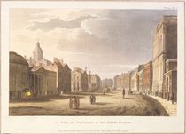 A View of Whitehall and The Horse Guards by English School
