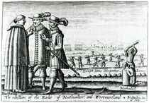 The Rebellion of the Earls of Northumberland and Westmoreland by English School